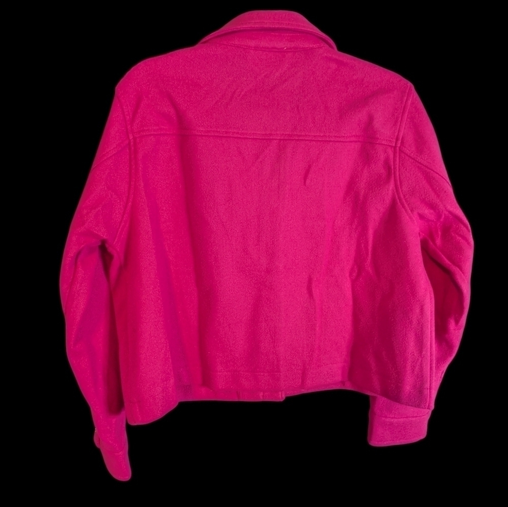 NWT EE:SOME Hot Pink Jacket Size Medium - Picture 4 of 7